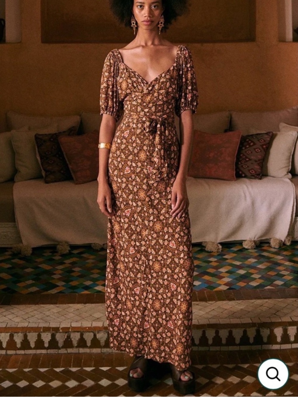 SPELL floral dress Size S
